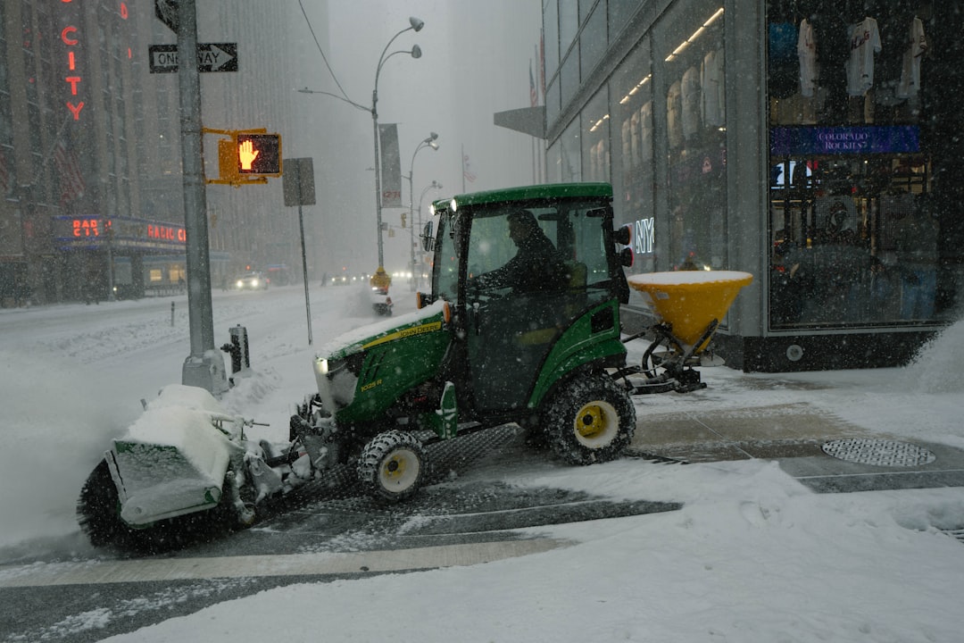 Snowstorm in New York