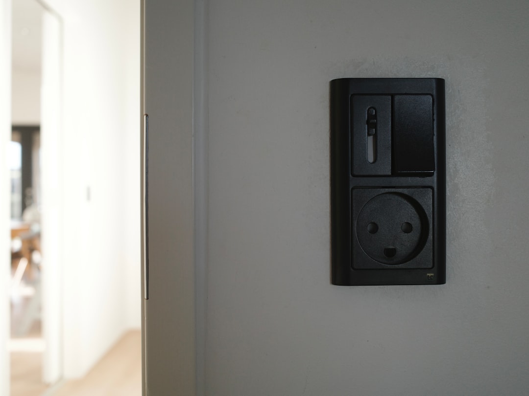 Lichtschakelaar tegen een wand