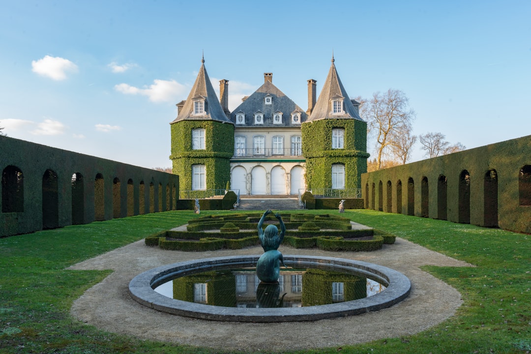 Open haard kasteel