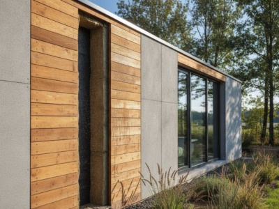 Gevelbekleding met spouw houdt muren droog en energiezuinig