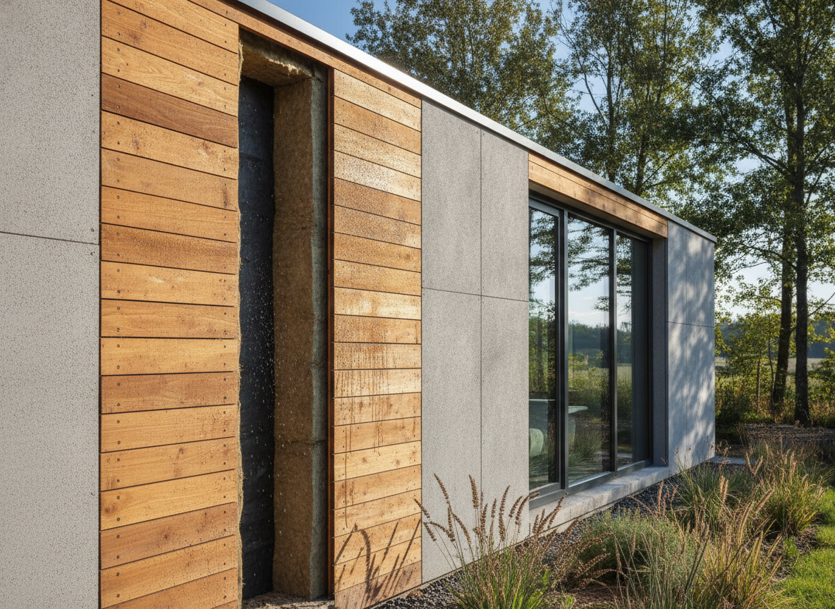 Gevelbekleding met spouw houdt muren droog en energiezuinig