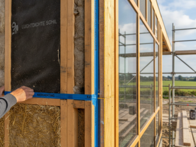 Luchtdichte schil bouwen met kierdichting voor een energiezuinig huis